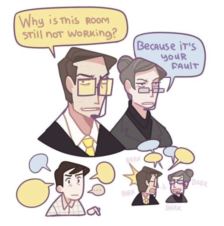 Why did the lady call the narrator a humorist?