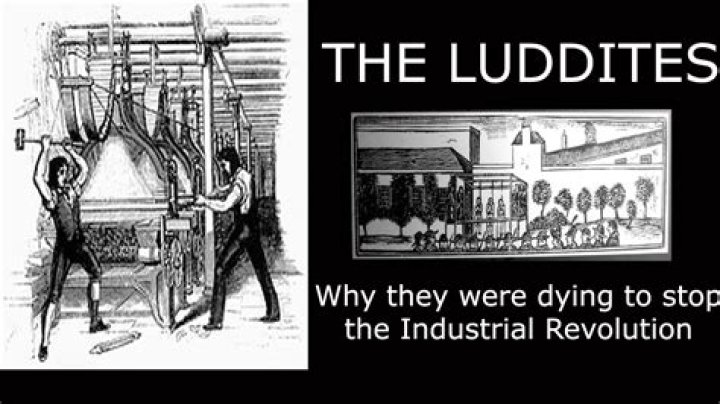Why did the luddites riot?