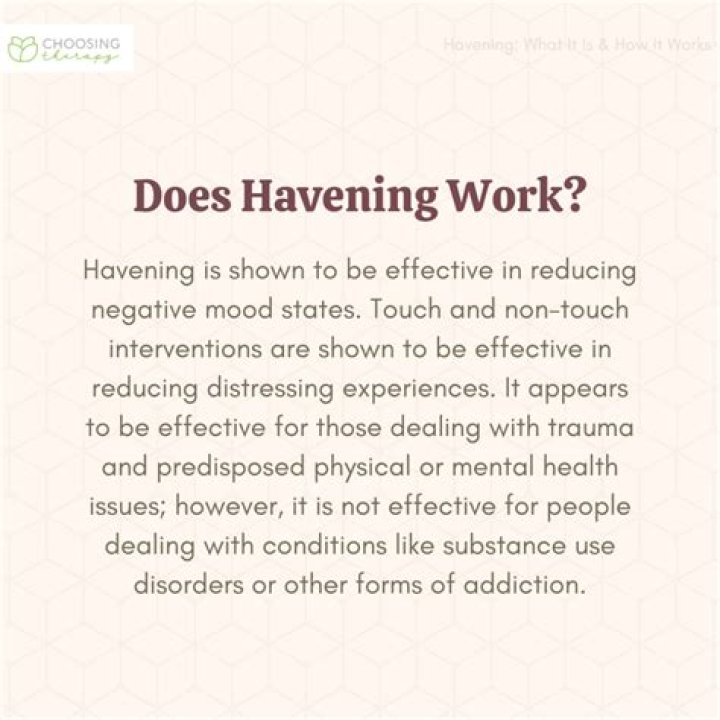 Why does havening work?