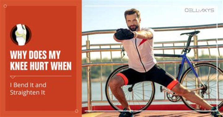 Why does my knee hurt when flexed?