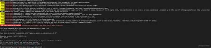 Why does the problem "npm WARN deprecated request@2.88.2: request has been deprecated" occur?
