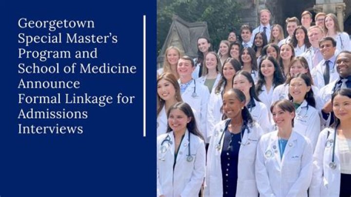Why georgetown medical school?