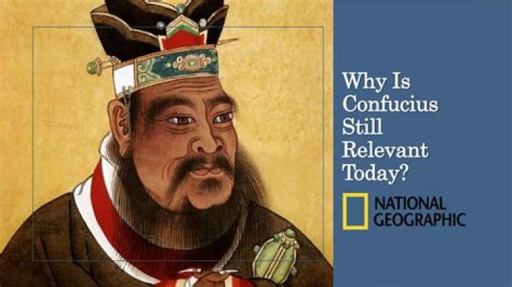 Why is confucius still relevant today?