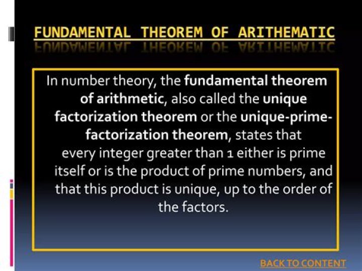 Why is it called the Fundamental Theorem of Arithmetic?