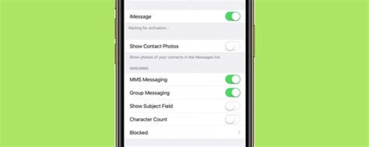 Why is my imessage not working?