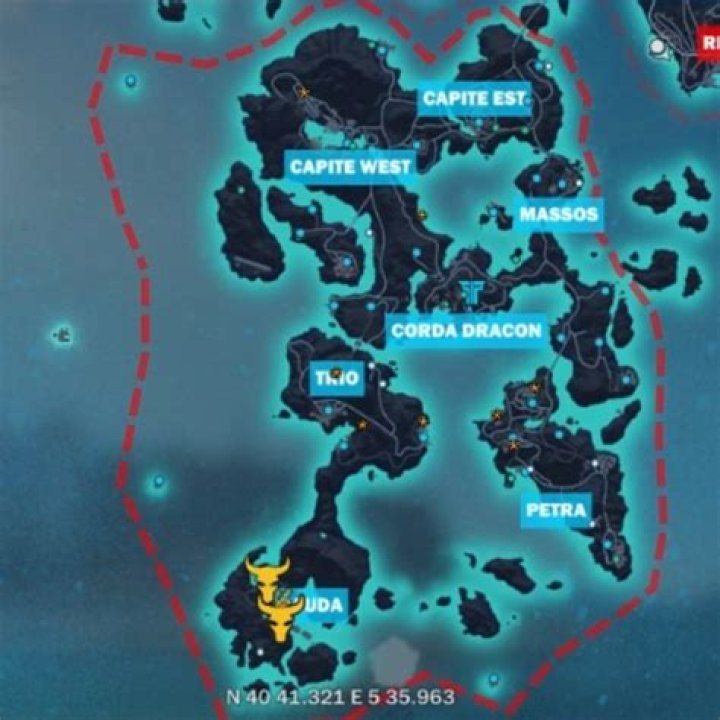 Why is the outline of Insula Dracon still Red?