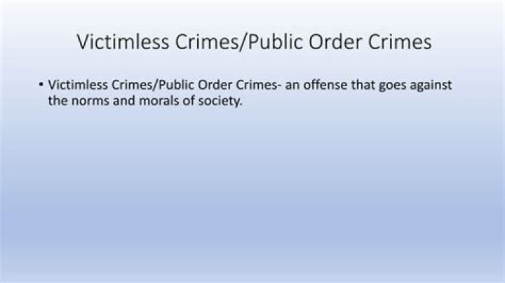 Why should victimless crimes be criminally prohibited?