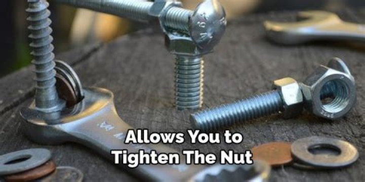 Why tighten the nut not the bolt?