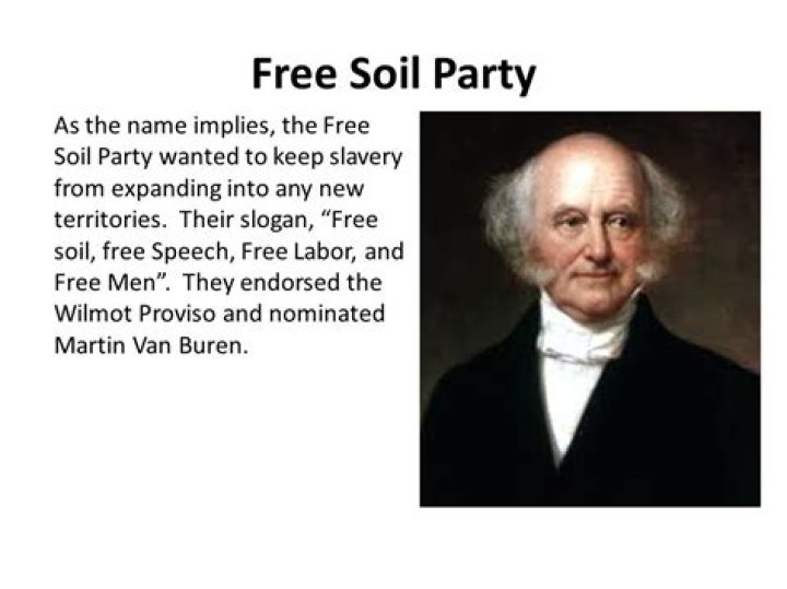 Why was the free soil party formed quizlet?