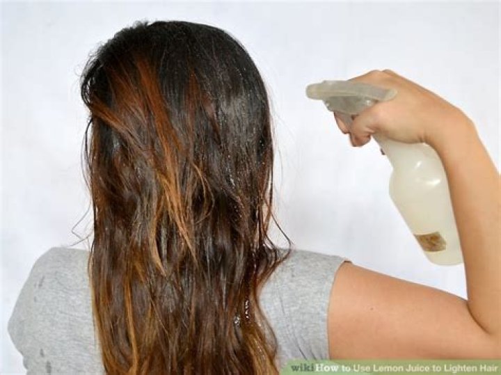 Would lemon juice lighten hair?