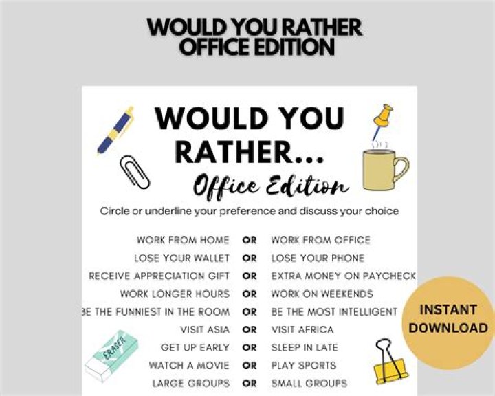 Would out of office?