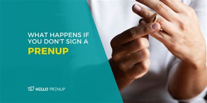 Would you sign prenup?